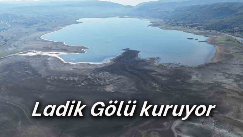 Ladi̇k Gölü kuruyor