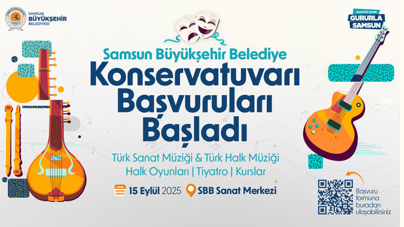 Büyükşehir Belediyesi’nin Konservatuvar Başvuruları Başladı