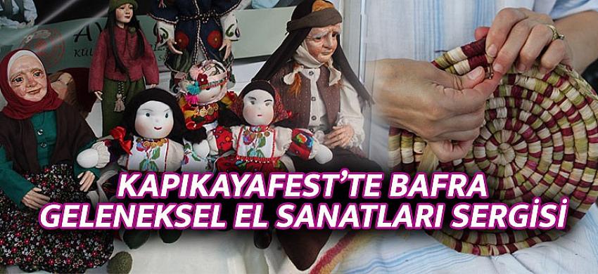 Kapıkayafest’te Bafra Geleneksel El Sanatları Sergisi