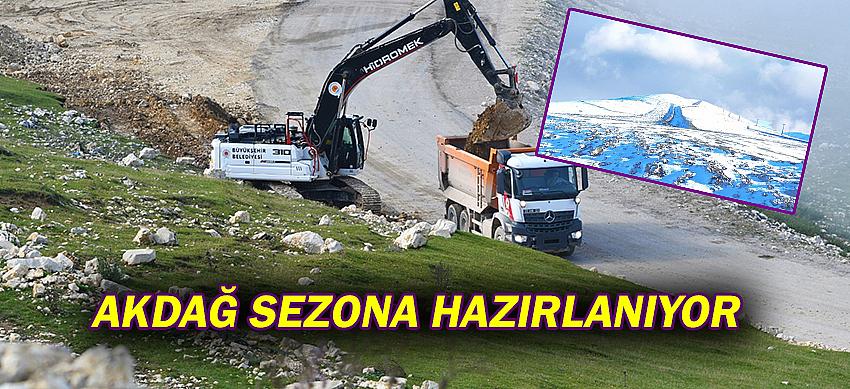 Akdağ sezona hazırlanıyor