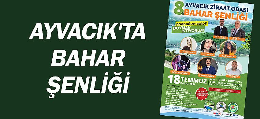 Ayvacık'ta Bahar Şenliği