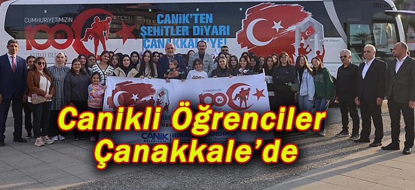 Canikli Öğrenciler Çanakkale’de