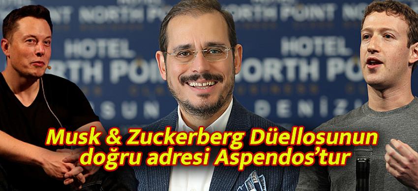 Musk & Zuckerberg Düellosunun  doğru adresi Aspendos'tur