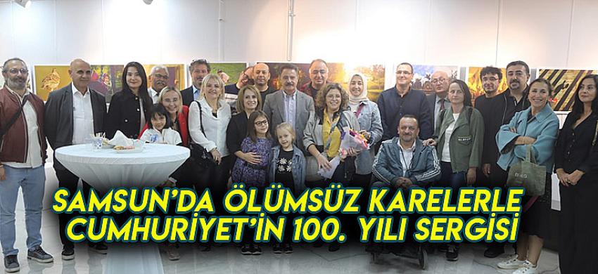 Samsun’da Cumhuriyet’in 100. Yılı Sergisi