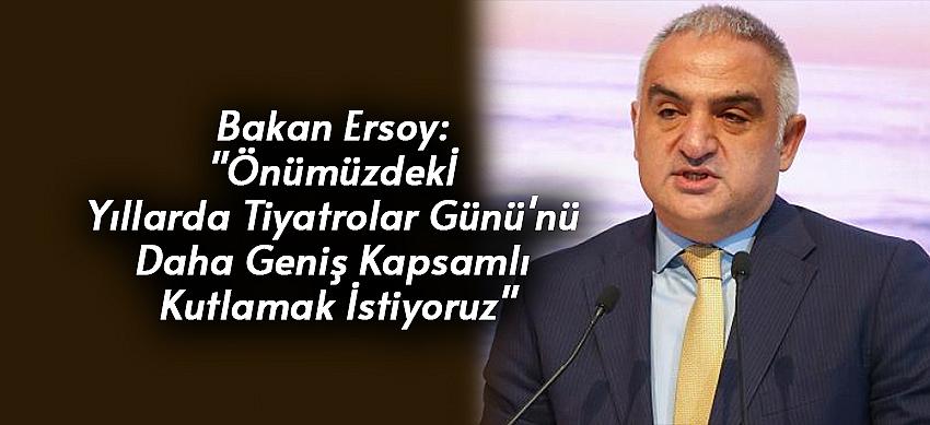 Bakan Ersoy: 