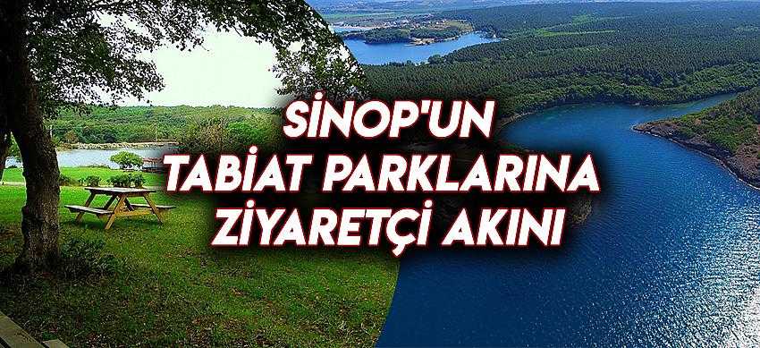 Sinop'un Tabiat Parklarına Ziyaretçi Akını