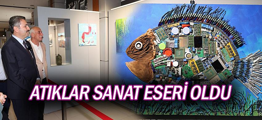 Atıklar Sanat Eseri Oldu