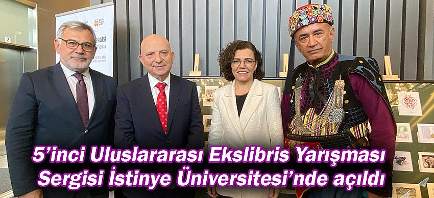 5’inci Uluslararası Ekslibris Yarışması Sergisi İstinye Üniversitesi’nde açıldı