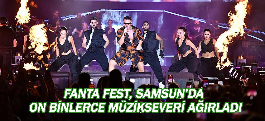 Fanta Fest, Samsun’da On Binlerce Müzikseveri Ağırladı