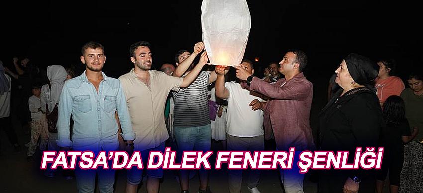 Fatsa’da Dilek Feneri Şenliği