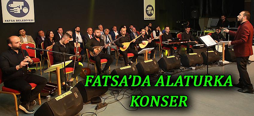 Fatsa’da Alaturka Konser